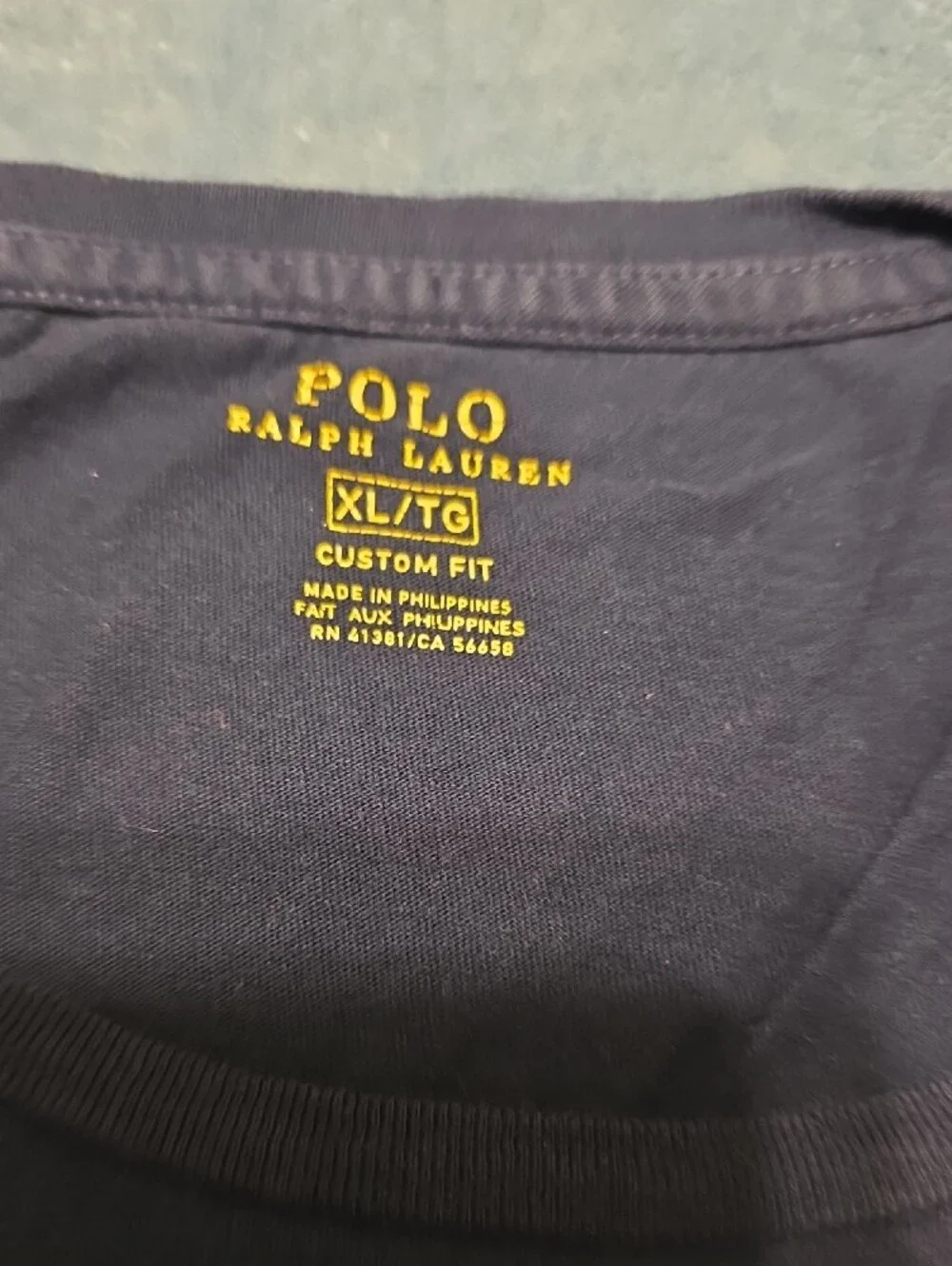 Polo by Ralph Lauren Navy Short-Sleeve Graphic Logo Tee
